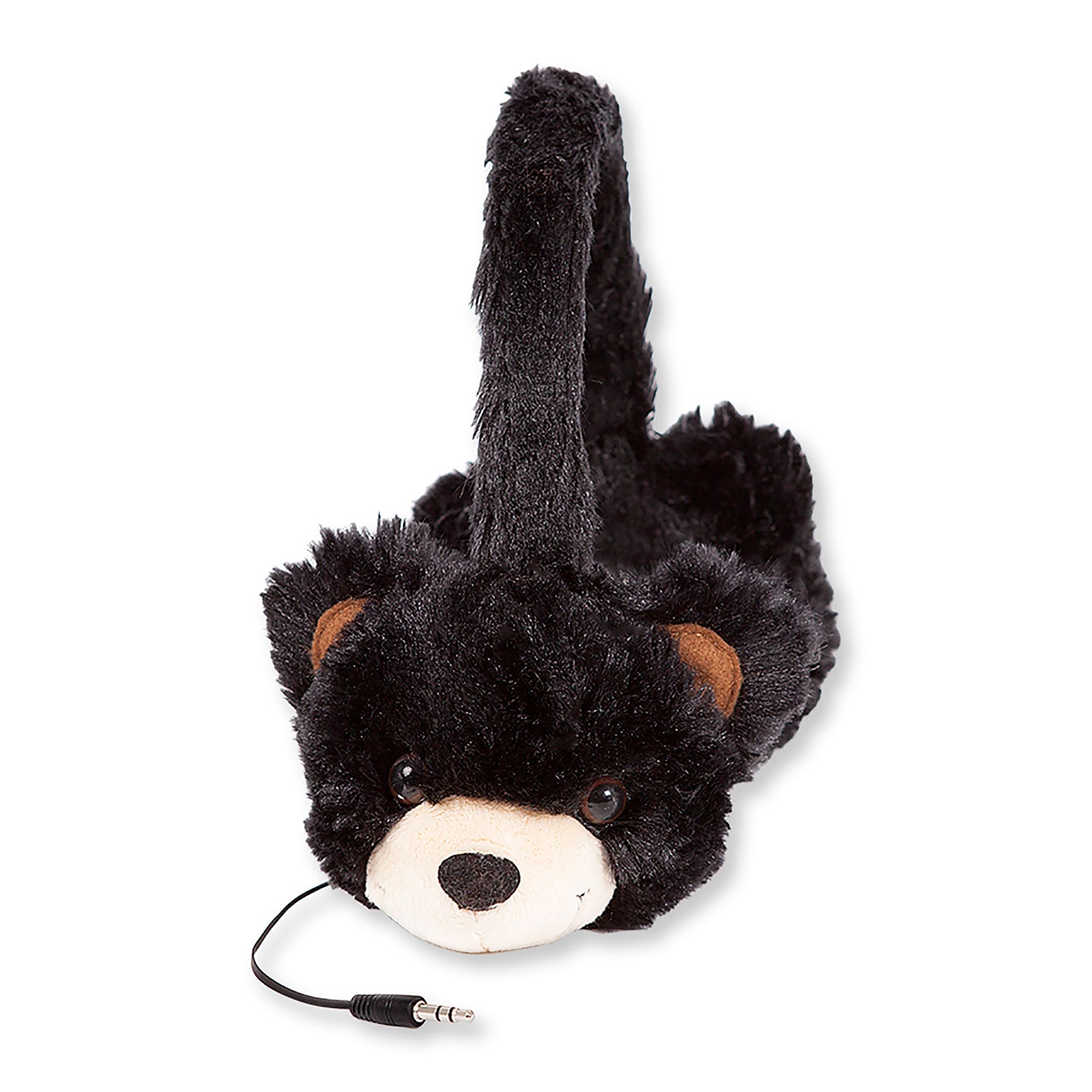 Animalz Ear Headphones Bear | Kids Headphones | Retractable Cable
