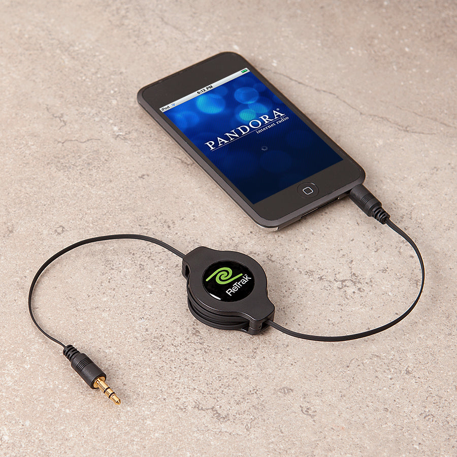 Auxiliary Cord | Audio Aux Cable | Retractable Cord