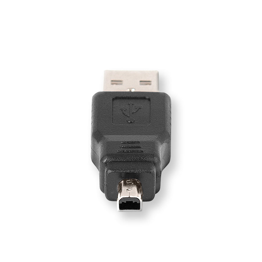 Universal USB Extension Cable | 4 Adapters - USB B, Micro 5, Mini 5, and USB A | Retractable Cable