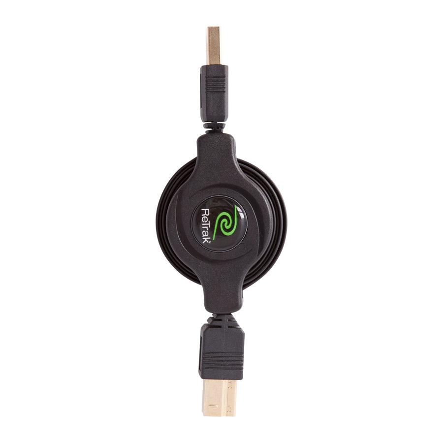 USB Cable Type B | Retractable Type B Cable | USB 3.0 Cord