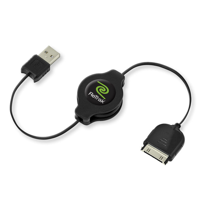 Sansa Cable | Retractable USB Data Sync Cable for Sandisk Sansa | USB 2.0