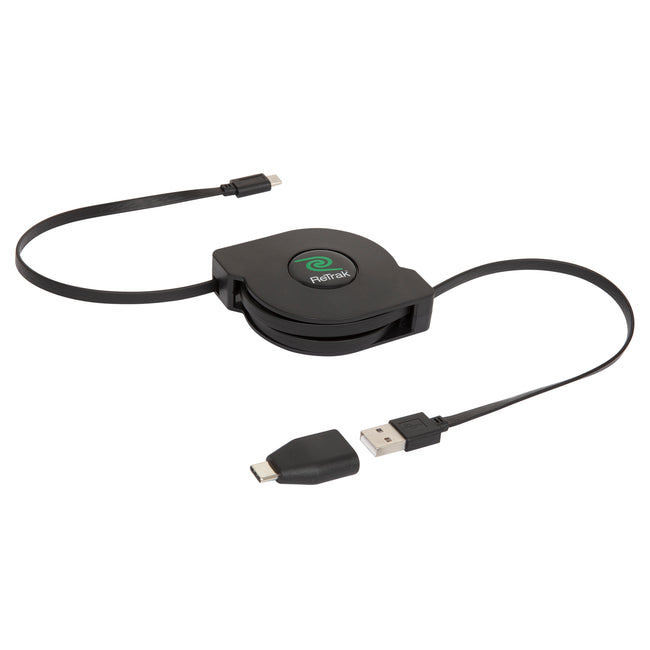 USB-C Charger Notebook  61W Retractable Charger Cable – ReTrak