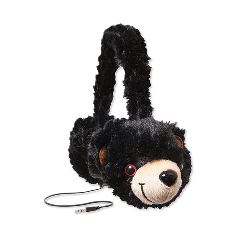 Animalz Ear Headphones Lion | Kids Ear Headphones | Retractable Headphones Cord