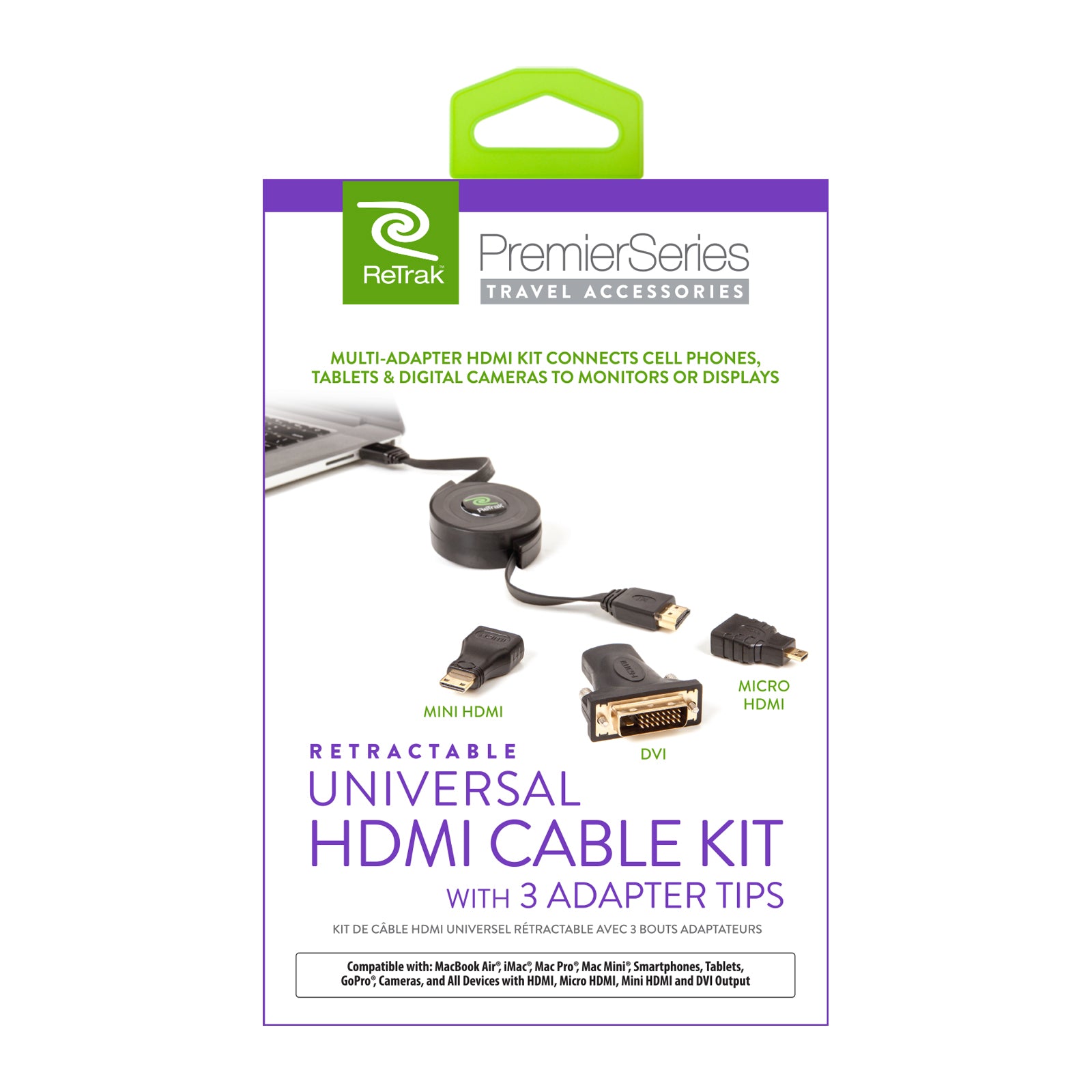 Cable HDMI Adapters | Mini HDMI, Micro HDMI, and DVI Adapters | Retractable Adapter HDMI Cable