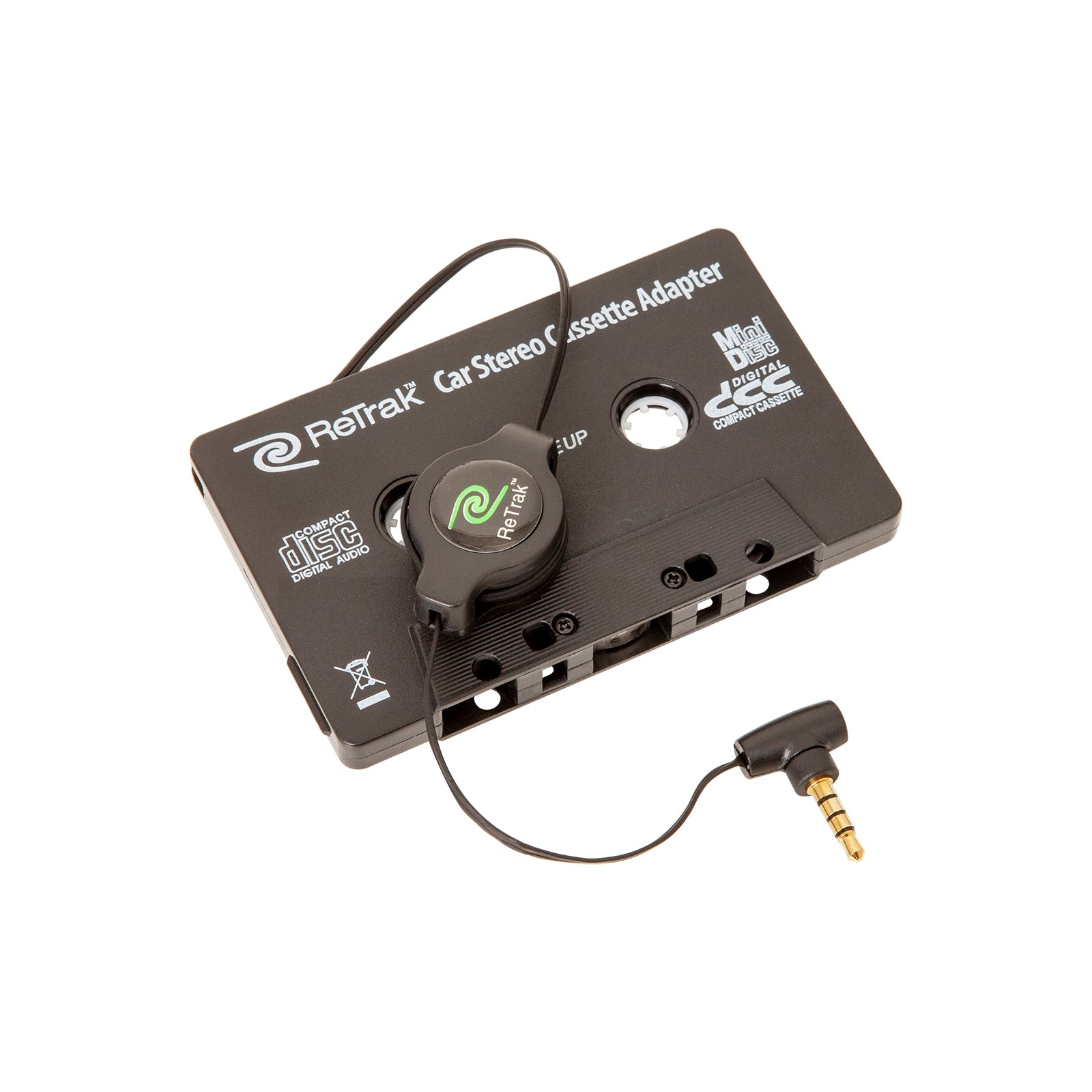 Cassette Adapter and Mic  Retractable Cassette Player Adapter