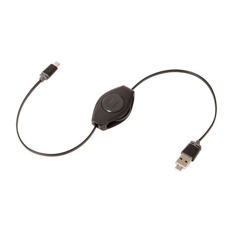 HDMI to Mini DisplayPort Cable | HDMI Cord to Mini for 1080p HDTV | Retractable Cord | Black