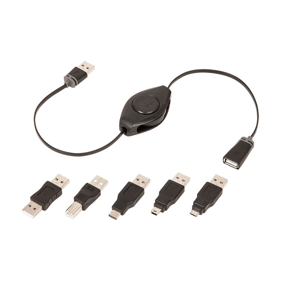 stamme nå enkelt Universal USB Extension Cord | USB B, Micro 5, Mini 5, USB Male to Mal –  ReTrak
