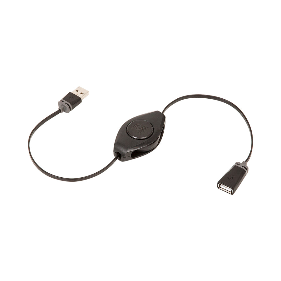 USB Extension Cable | Retractable 6ft USB Extension Cord | USB 2.0