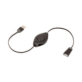 USB Extension Cable | Retractable 6ft USB Extension Cord | USB 2.0